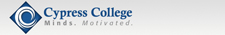 a graphic representing the Cypress College website